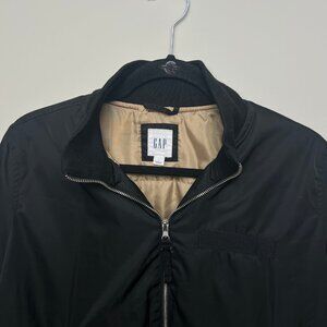 GAP Black Bomber Jacket (size L)